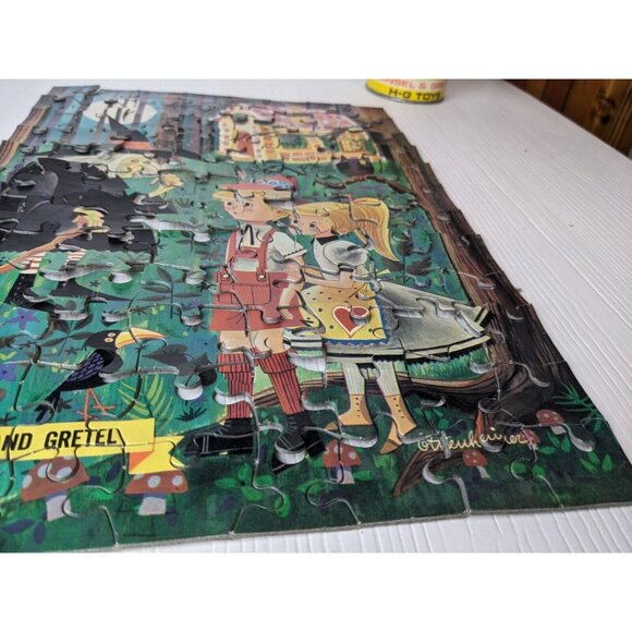Vintage H-G Toys Hansel & Gretel 10x14” Storyland Puzzle 96 Piece - Picture 14 of 16